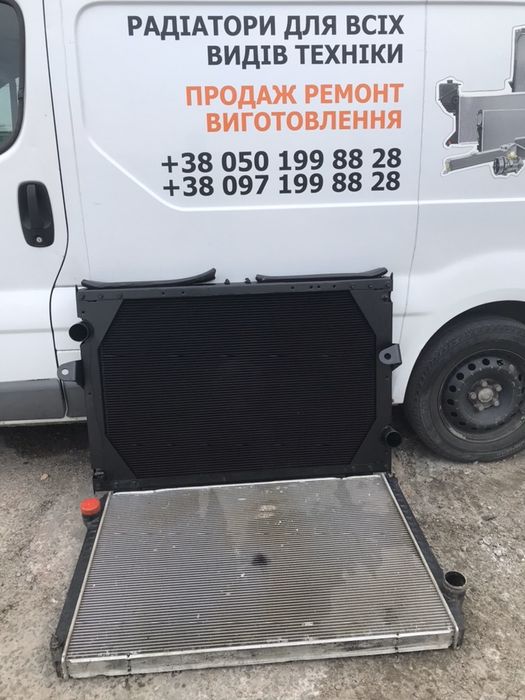 Радиатор на автобус Неоплан Сетра Ман Бова Ванхул Мерс Скания и др