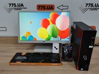 офісний: ПК i3-6100, 8, 120 + Монітор 24" 1920х1080 IPS + WiFi + BT
