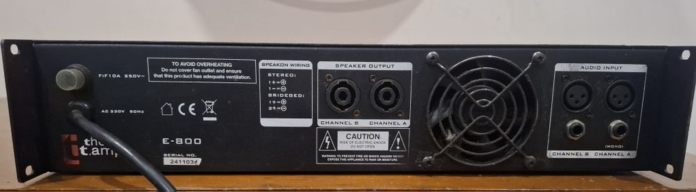 Amplificador PA 800W