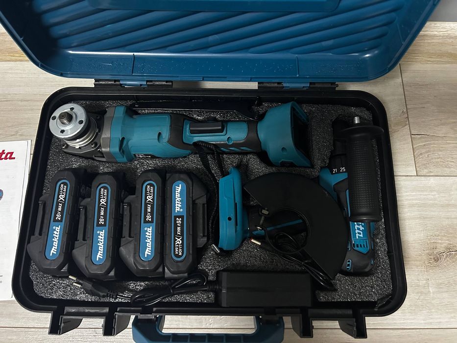 Набір Makita (Шуруповерт та болгарка)