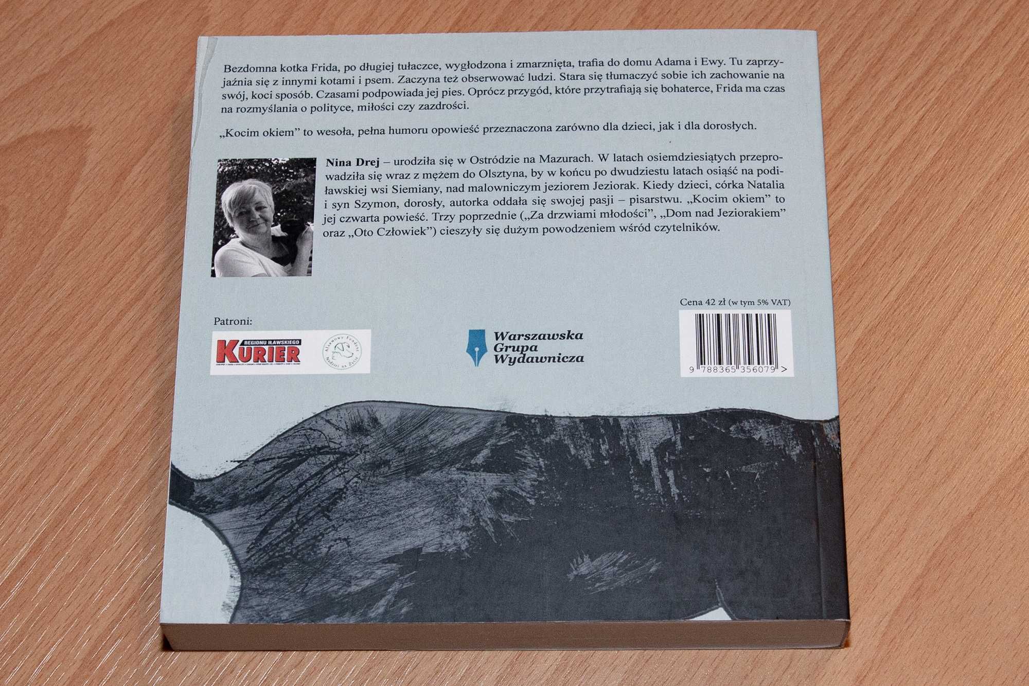 Książka Kocim okiem Nina Drej nowa