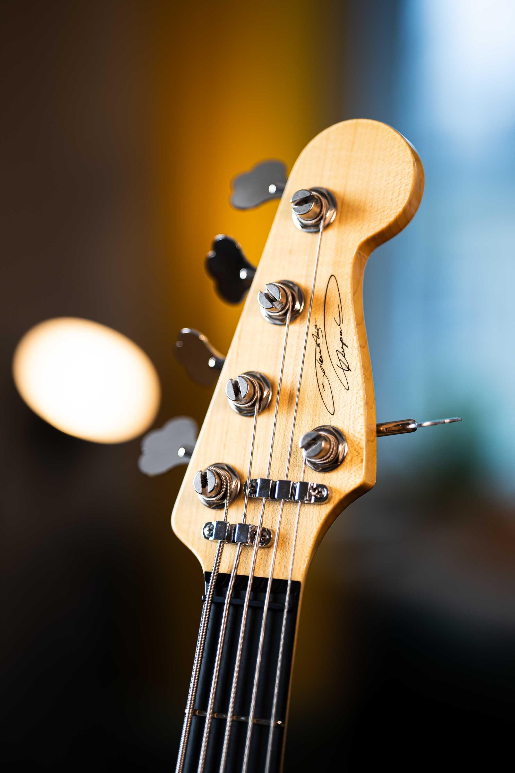 Lampart Custom Jazz Bass V ASH