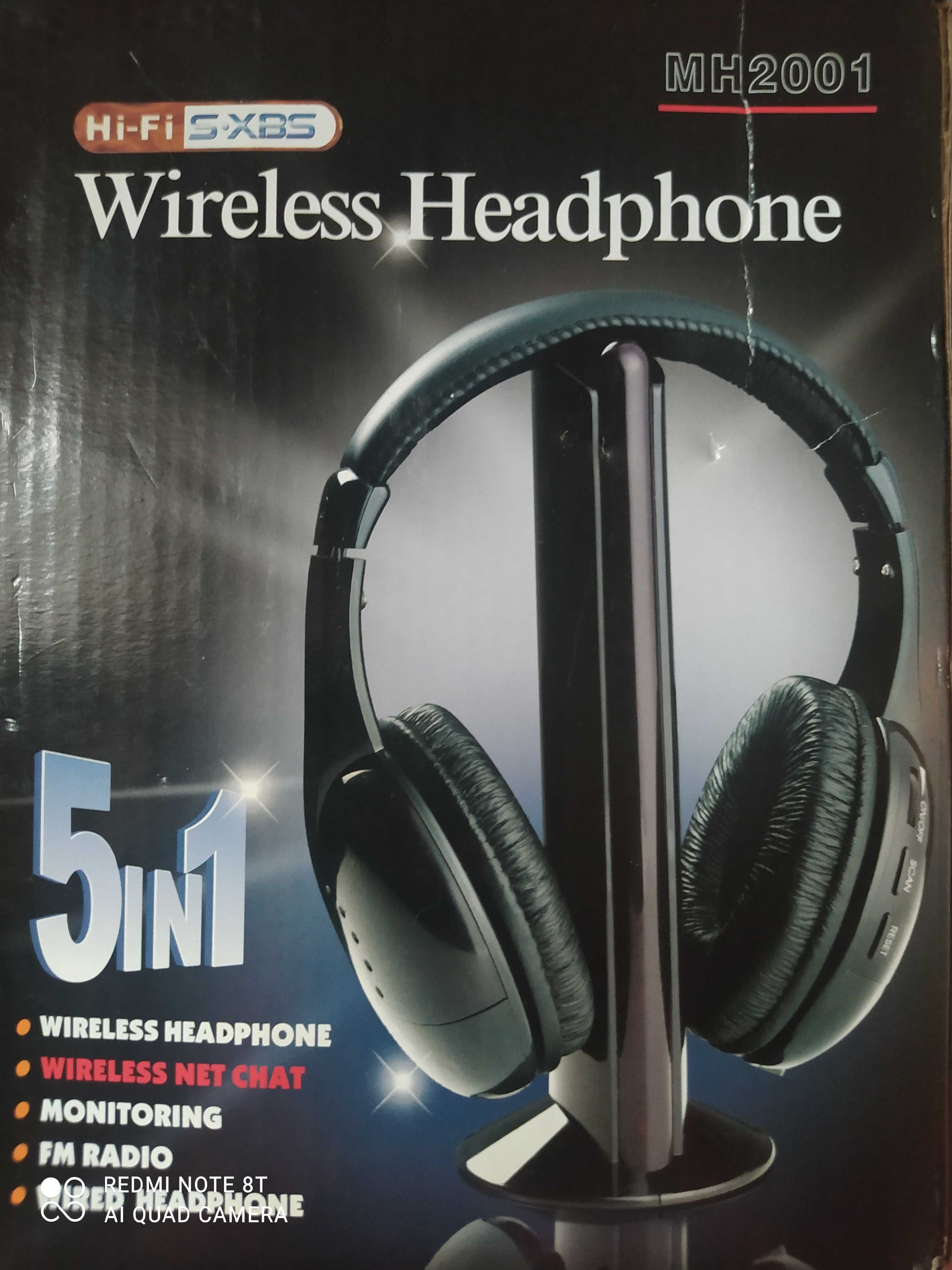 Продам наушники Wireless Headphone б/у