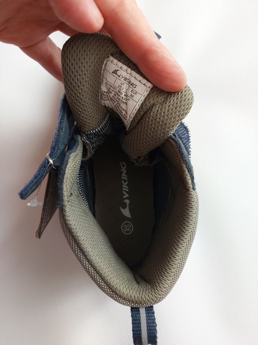 Демісезонні черевики високі кросівки снікерси Viking Samuel Mid WP Jr.