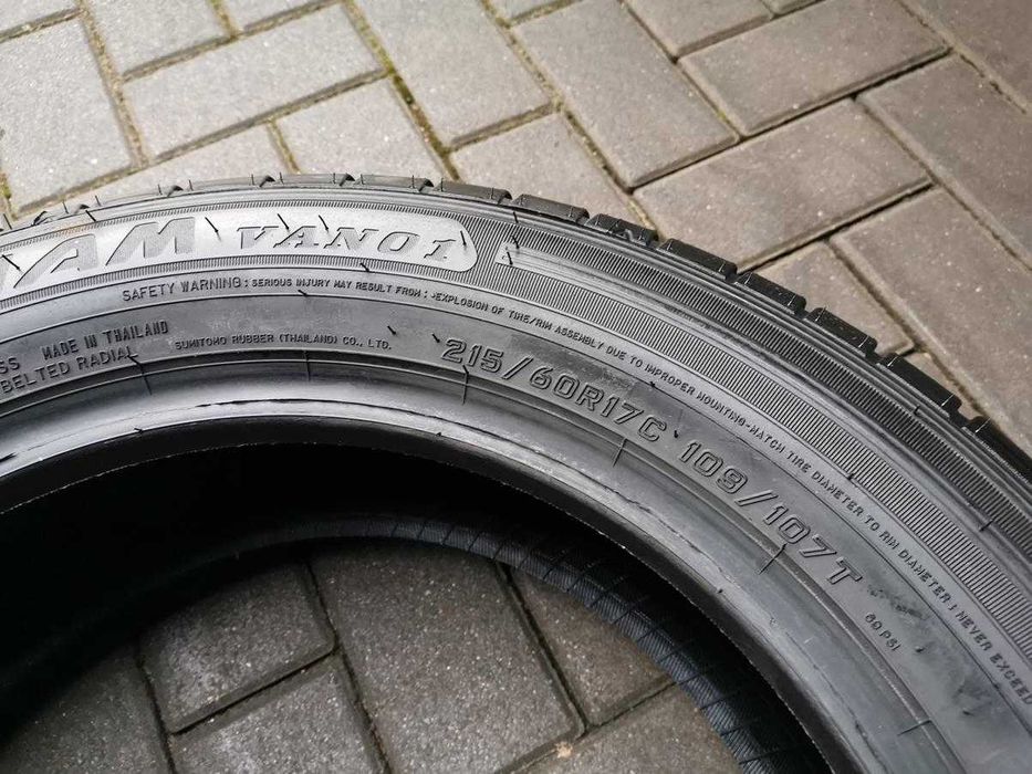215/60 R17C FALKEN Linam VAN01 8mm 2022r NOWE Opony Letnie BUS 2szt