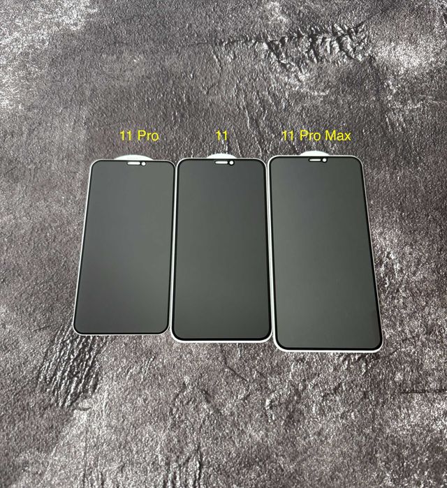 Захисне скло Антишпигун iPhone 11 12 13 Pro Max Айфон антишпион mini