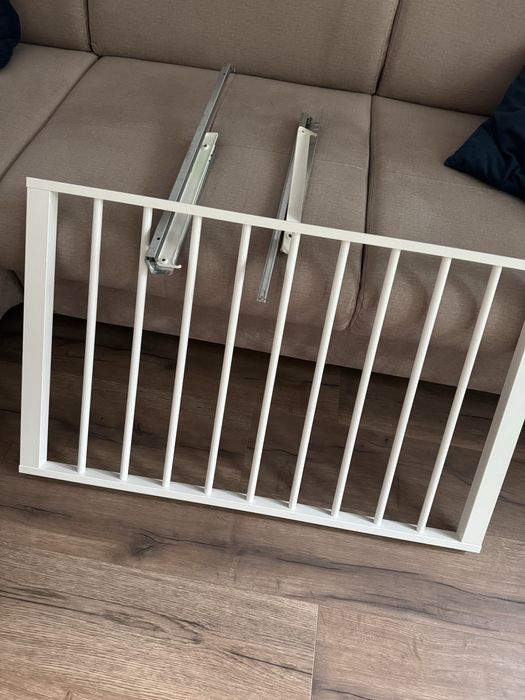 Wysuwany wieszak na spodnie, biały, 100x58 cm, Ikea