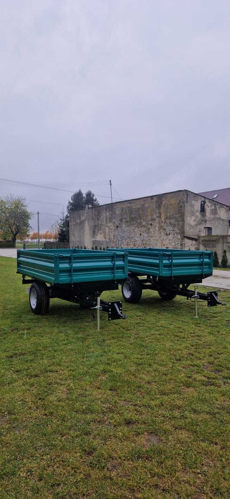 Przyczepka Przyczepa Wywrotka Ogrodowa Rolnicza 3str. wywr.