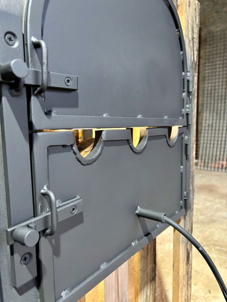 Porta para forno a lenha