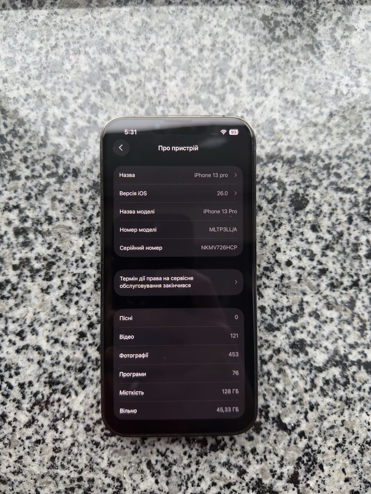 iPhone 13 pro 128gb