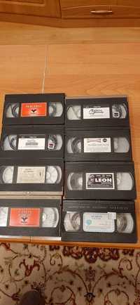 Kasety wideo VHS używane zestaw