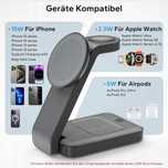 Stacja Ładowania 3w1 Dla Apple Watch i iPhone Bezprzewodowa Airpods