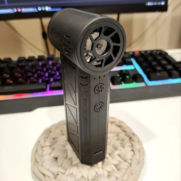 Вентилятор ручний акумуляторний turbo jet fan violent x3 300 mAh