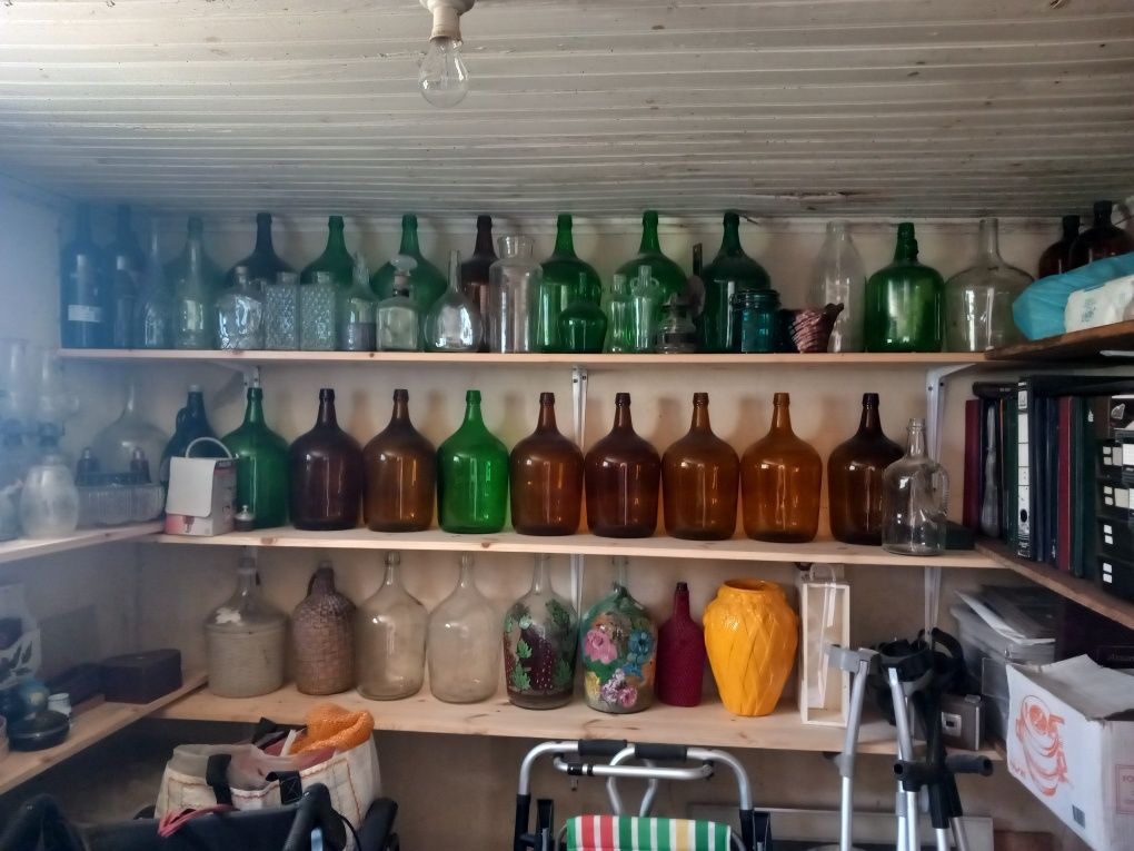 Garrafões de vidro 5lt