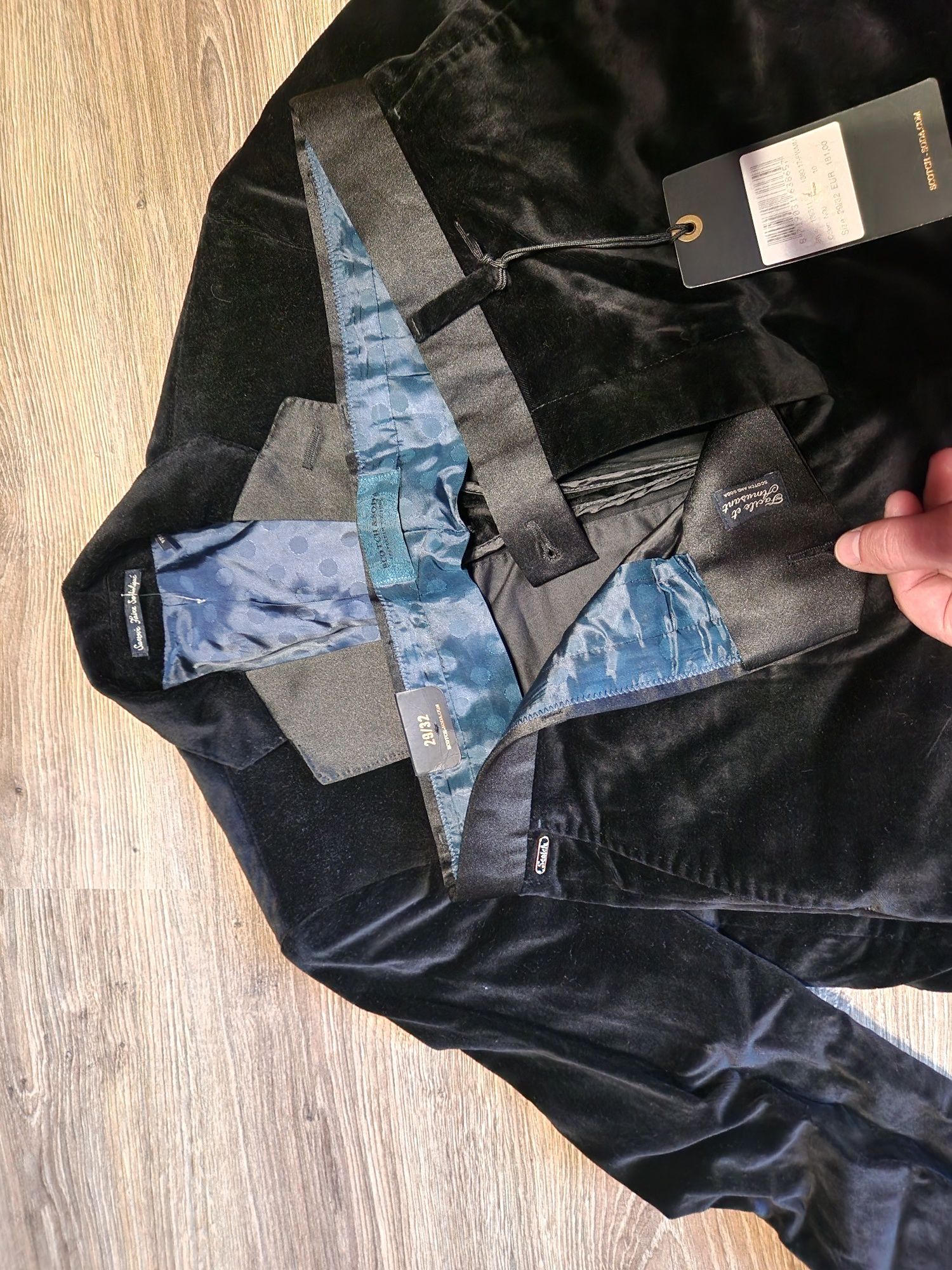 New костюм велюр scotch and soda