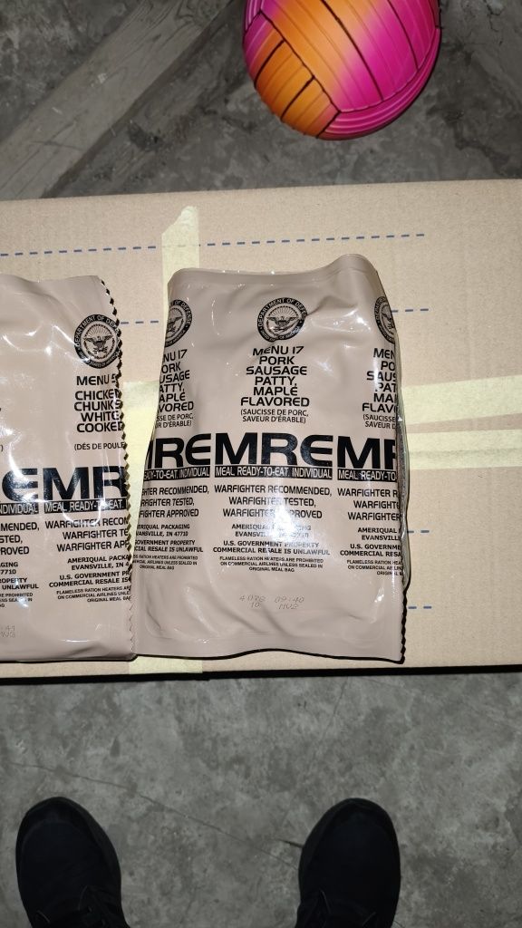 MRE racja żywnościowa Amerykańska