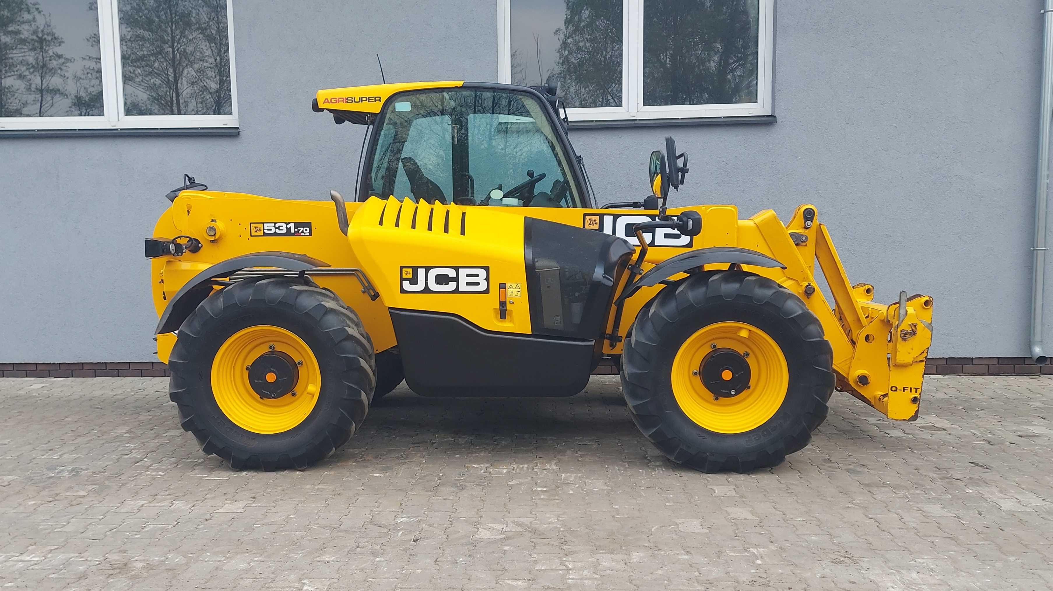 JCB 531-70 AGRI SUPER 2019r Oryginał NAJBOGATSZA WERSJA Klima 40km/h