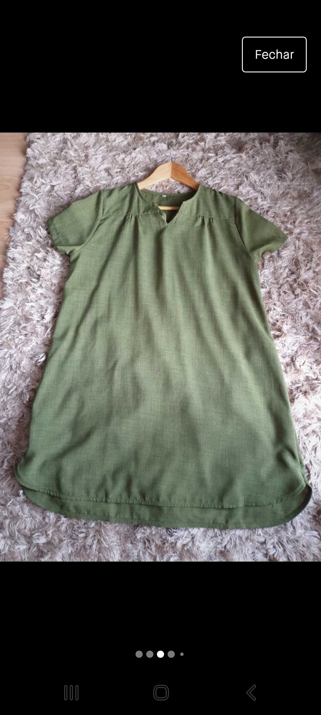 Vestido Verde de Verao