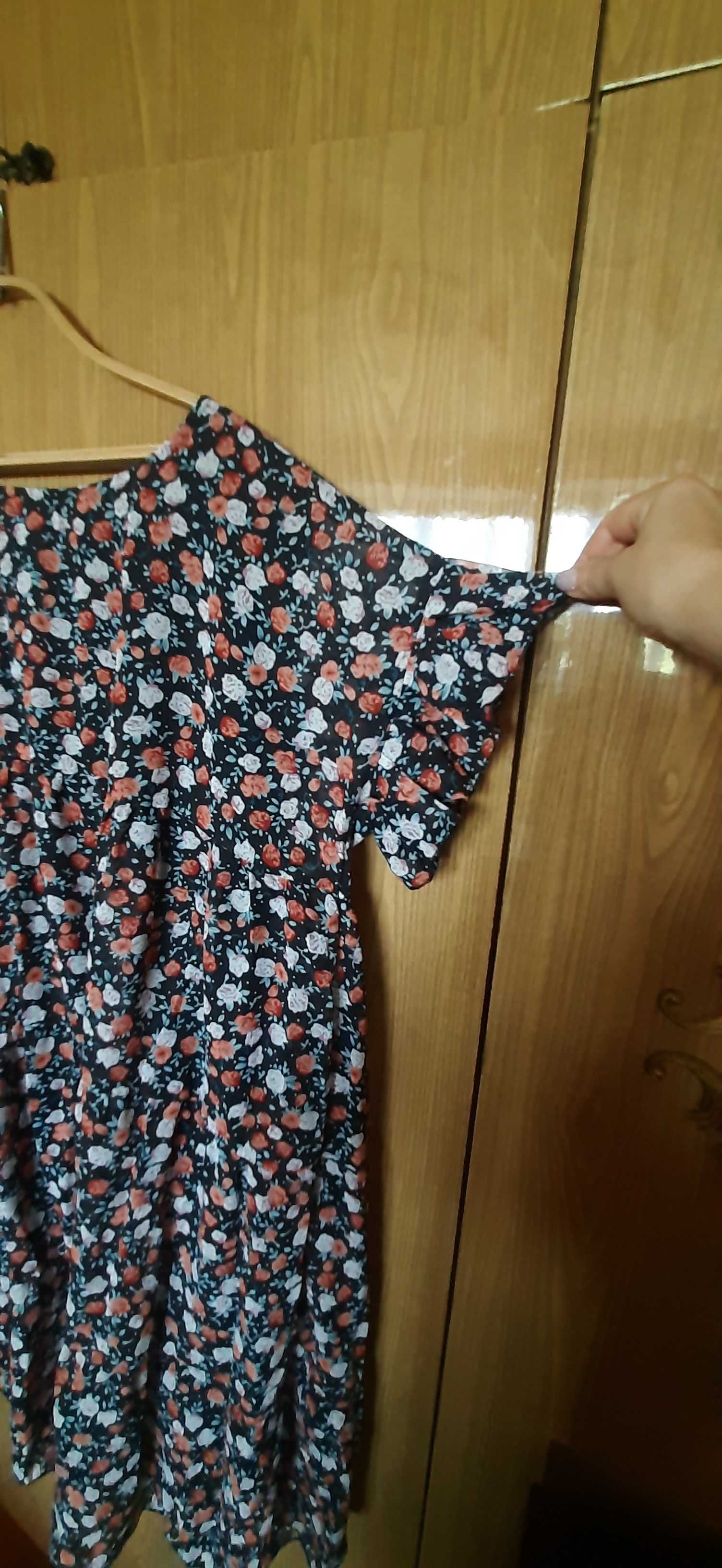 Продам сукню-трапеція, шифонова р.54-56