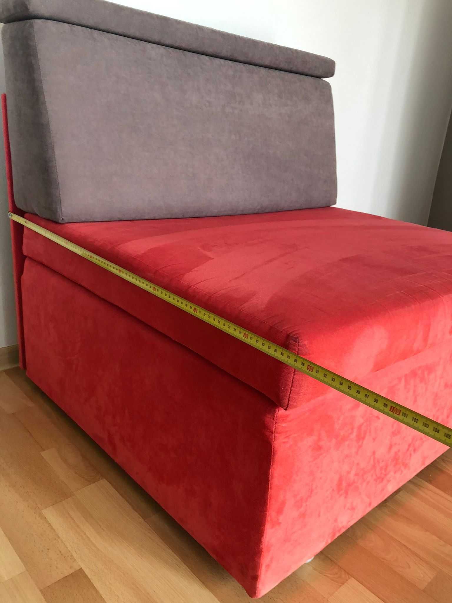 Łózko jednoosobowe 205 cm x 91 cm z pojemnikiem na pościel