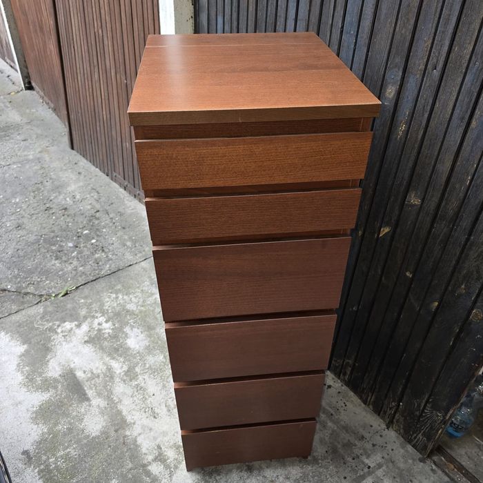 Zestaw mebli  IKEA Malm z łóżkiem