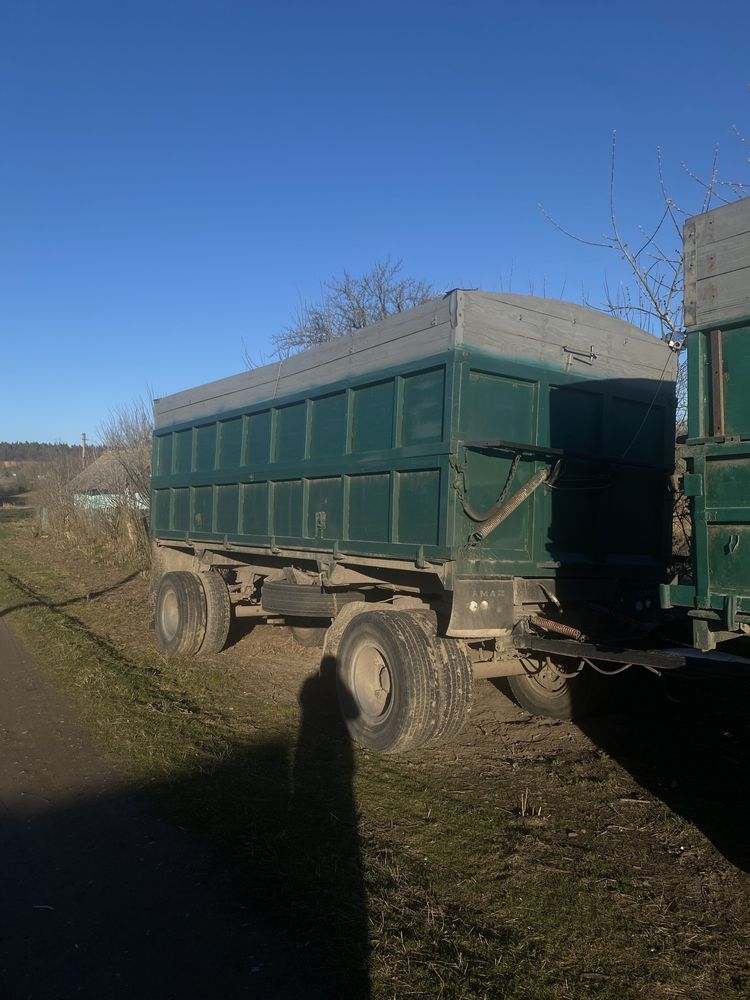 Камаз з Прицепом Зерновоз Колхозник