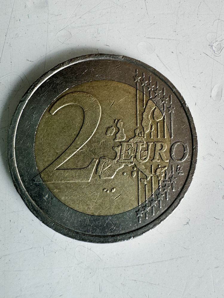 Moeda de 2 euros do ano de 2000