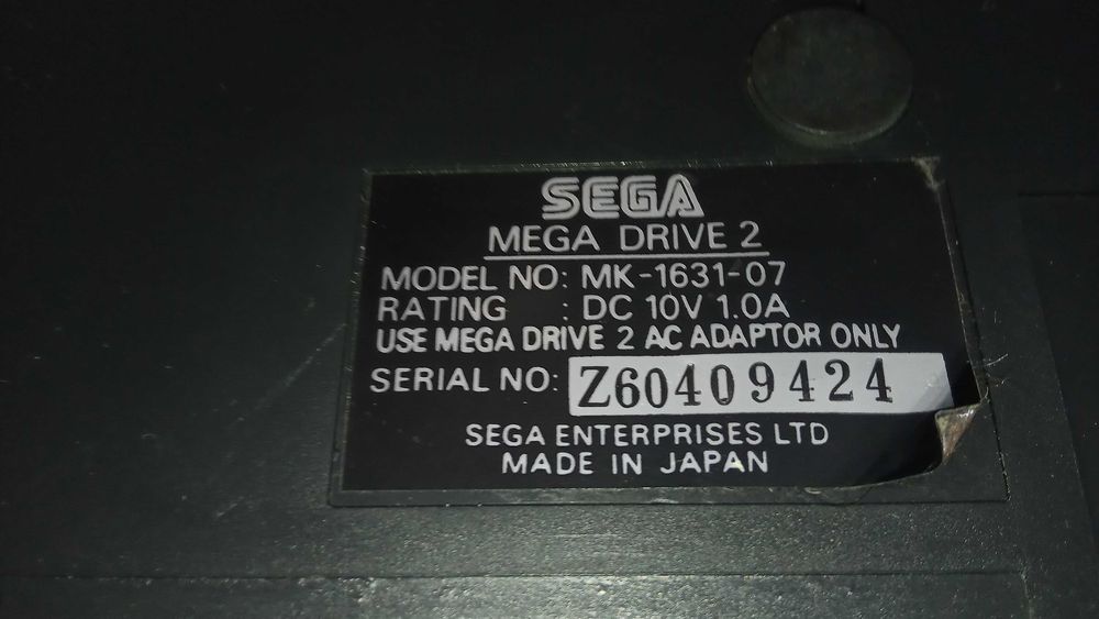Sega Mega Drive 2 (под восстановление)