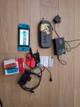 Nintendo switch konsola 4 pady,etui,wgrana gra splatoon