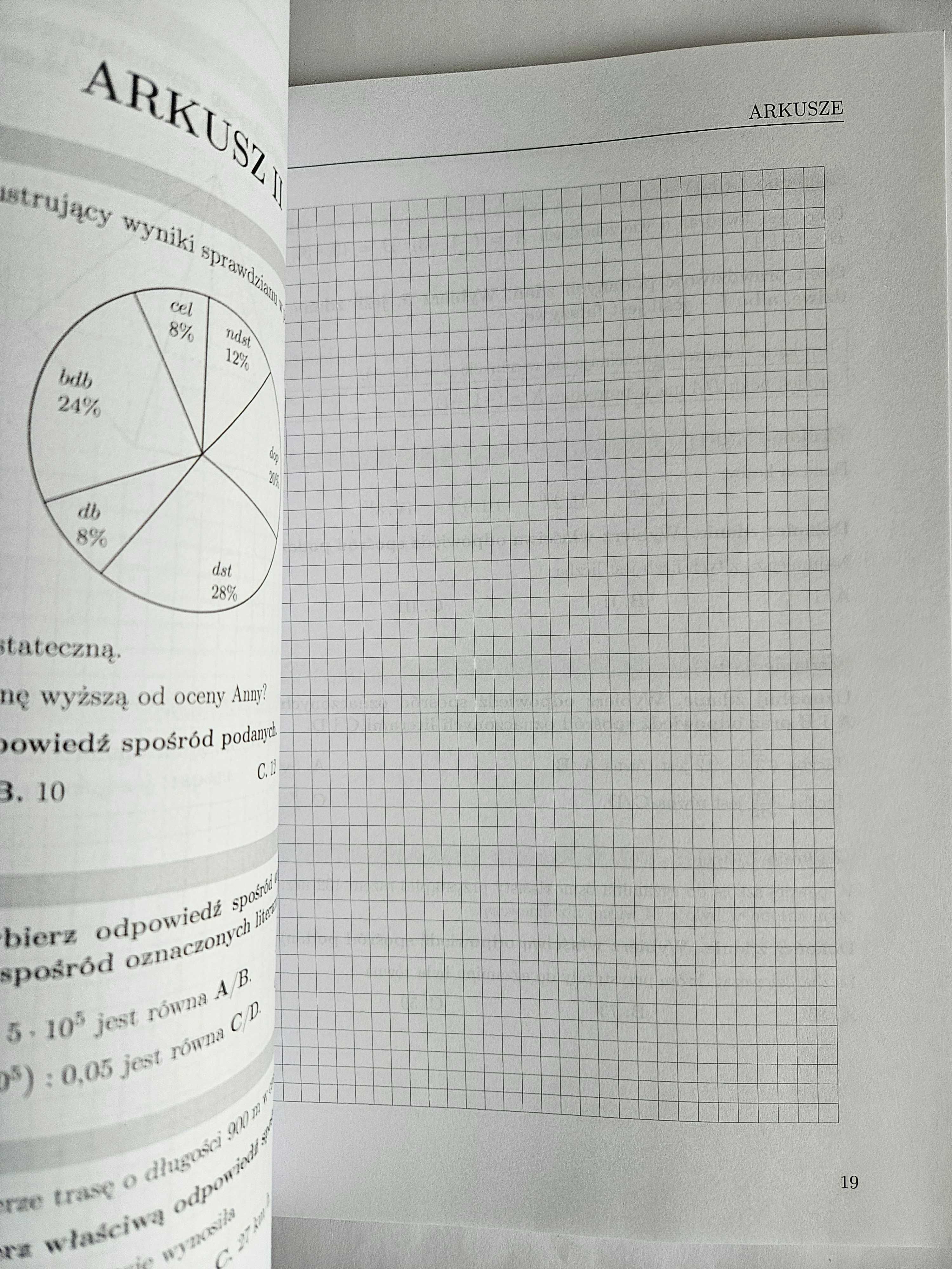 EGZAMIN ÓSMOKLASISTY z matematyki. Arkusze próbne - Masłowska