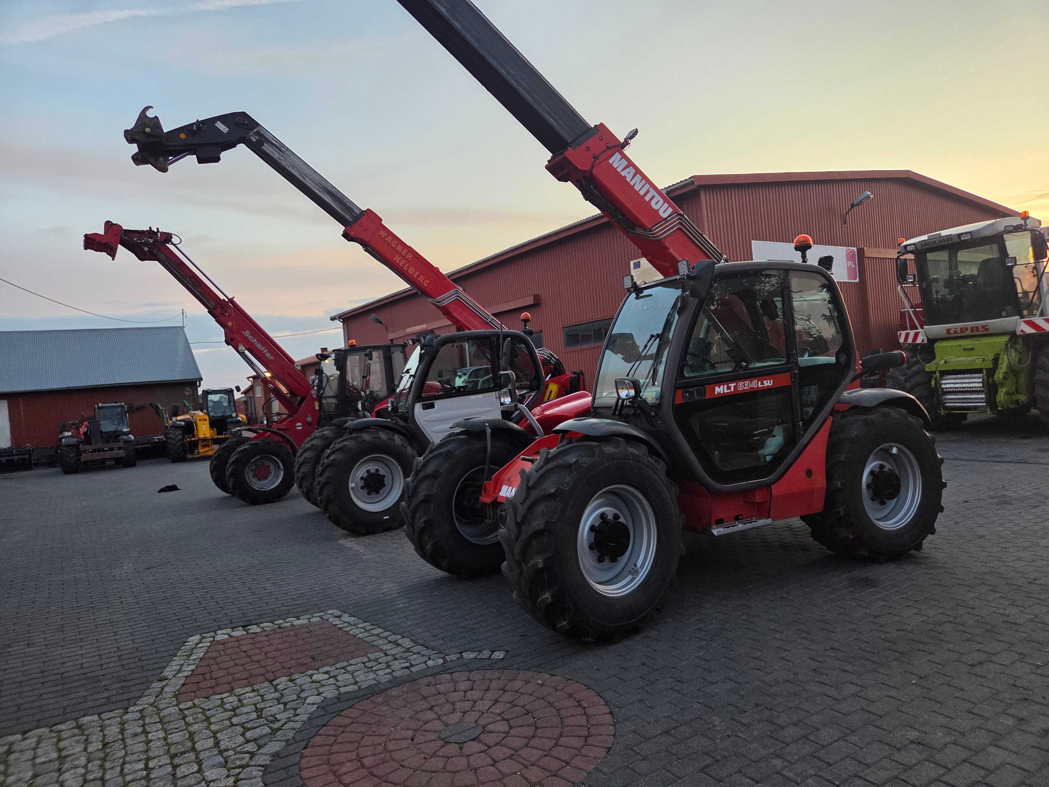 IMPORT MANITOU MLT 634kredyt .transport schaffer 900 Brutto rok 2006