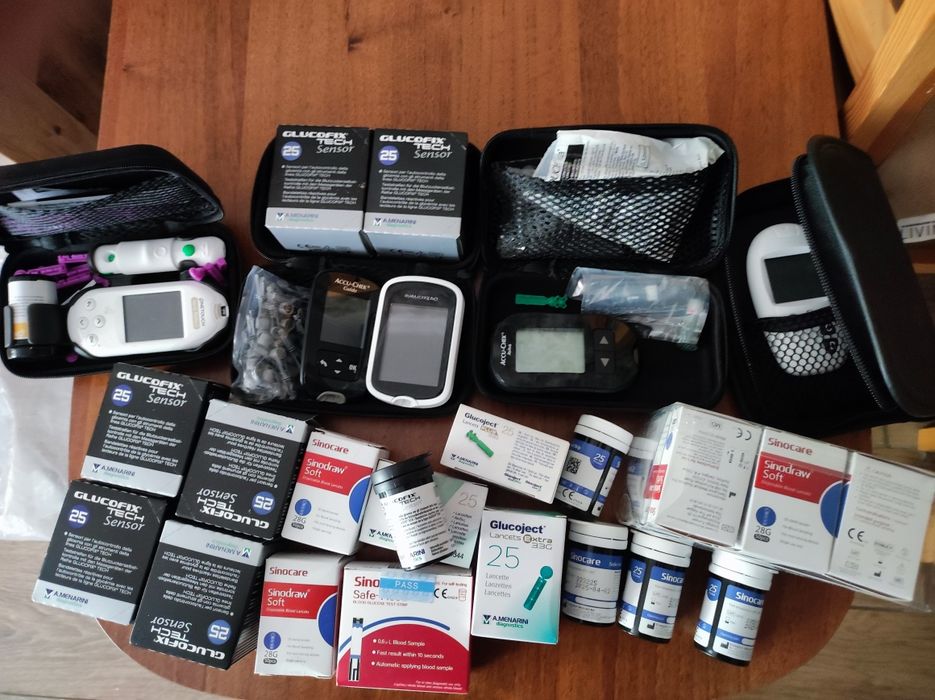 Усе для вимірювання цукру  (діабет)