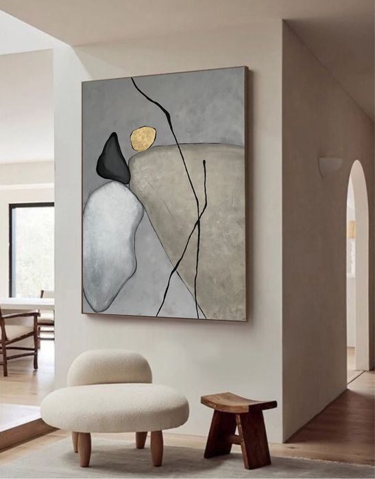 Obraz abstrakcyjny minimalistyczny