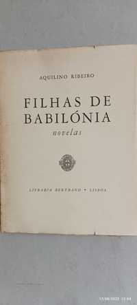 Livros - Ref CxC- Aquilino Ribeiro - Filhas de babilónia