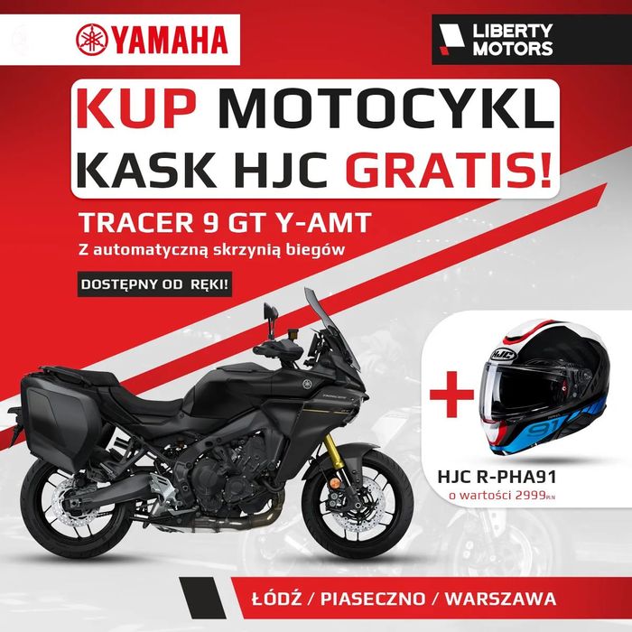 Yamaha Tracer Yamaha Tracer 9GT - 2025!Y-AMT!KASK HJC RPHA 91 Gratis!!Polisa za 1PLN