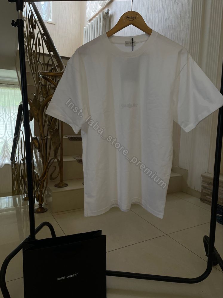 Saint Laurent YSL unisex футболка майка