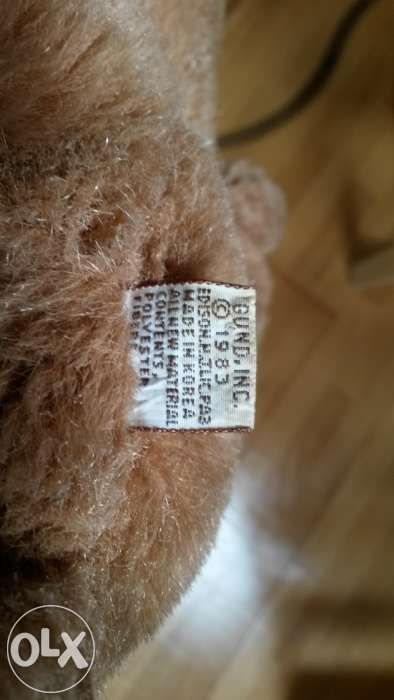 Urso peça de coleção antigo vintage retro