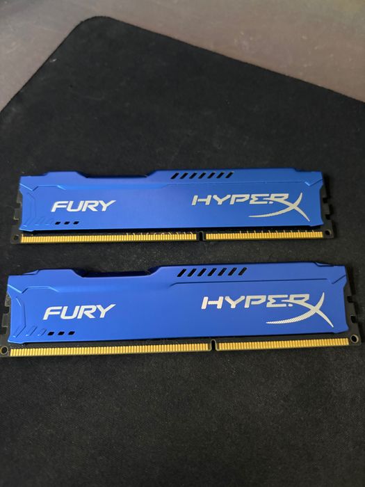 Memórias RAM HyperX Fury Blue 8Gb 1866 MHz DDR3 CL10 DIMM