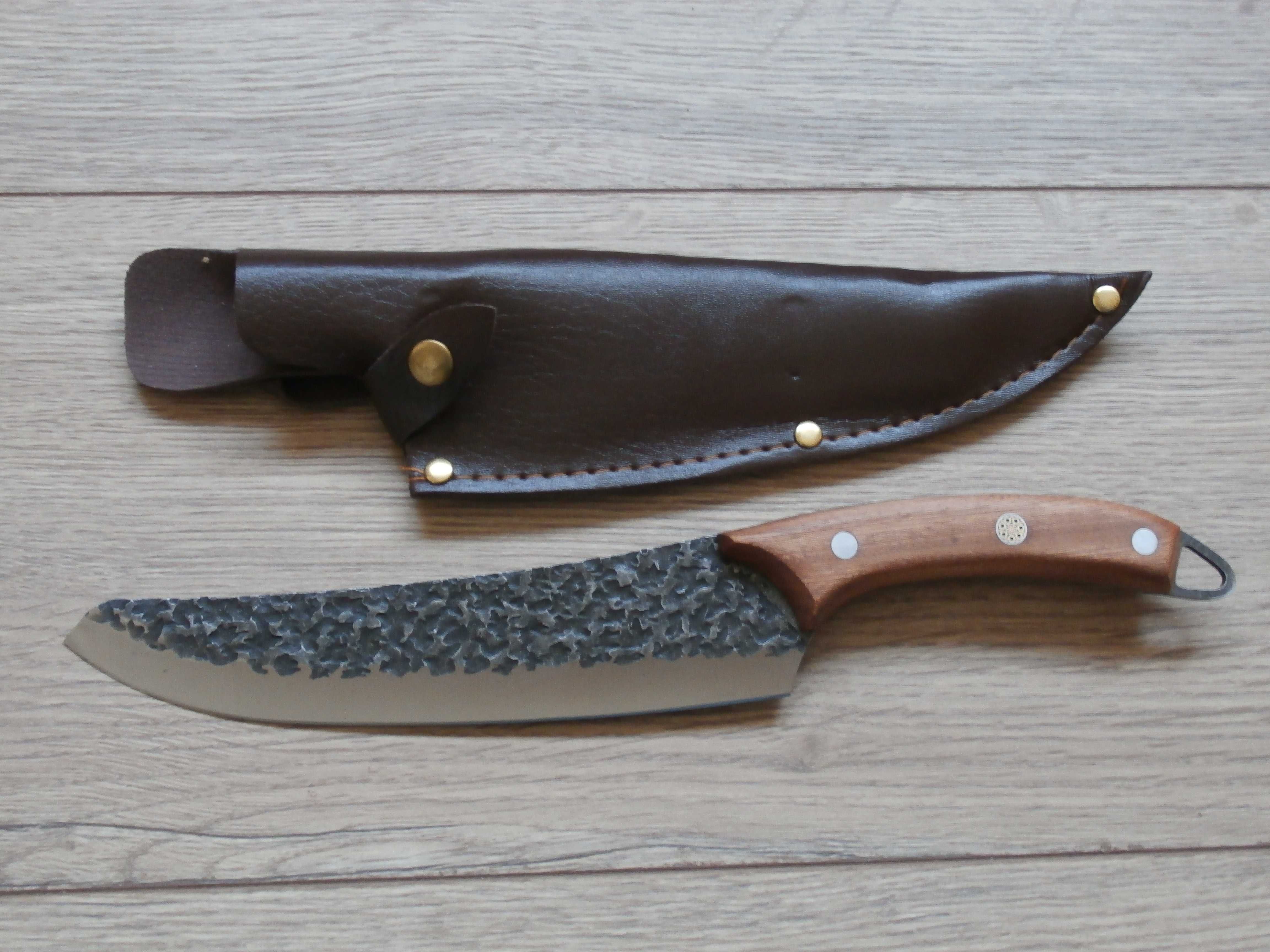 Обвалювальний ніж мясника Satori Knife Саторі 31 см в чехлі з екошкіри