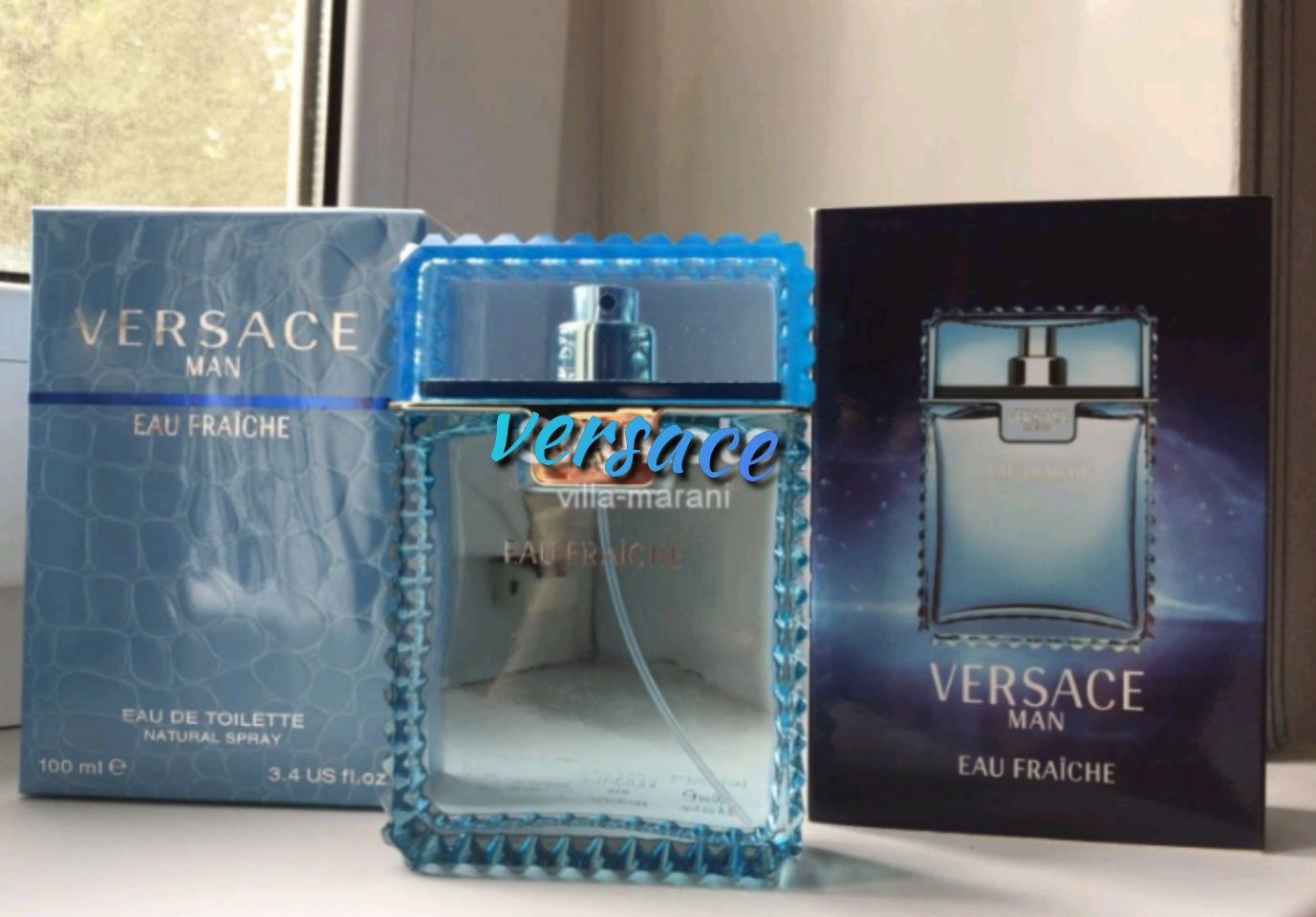 Versace Man Eau Fraiche 100мл. –мужской классный аромат.