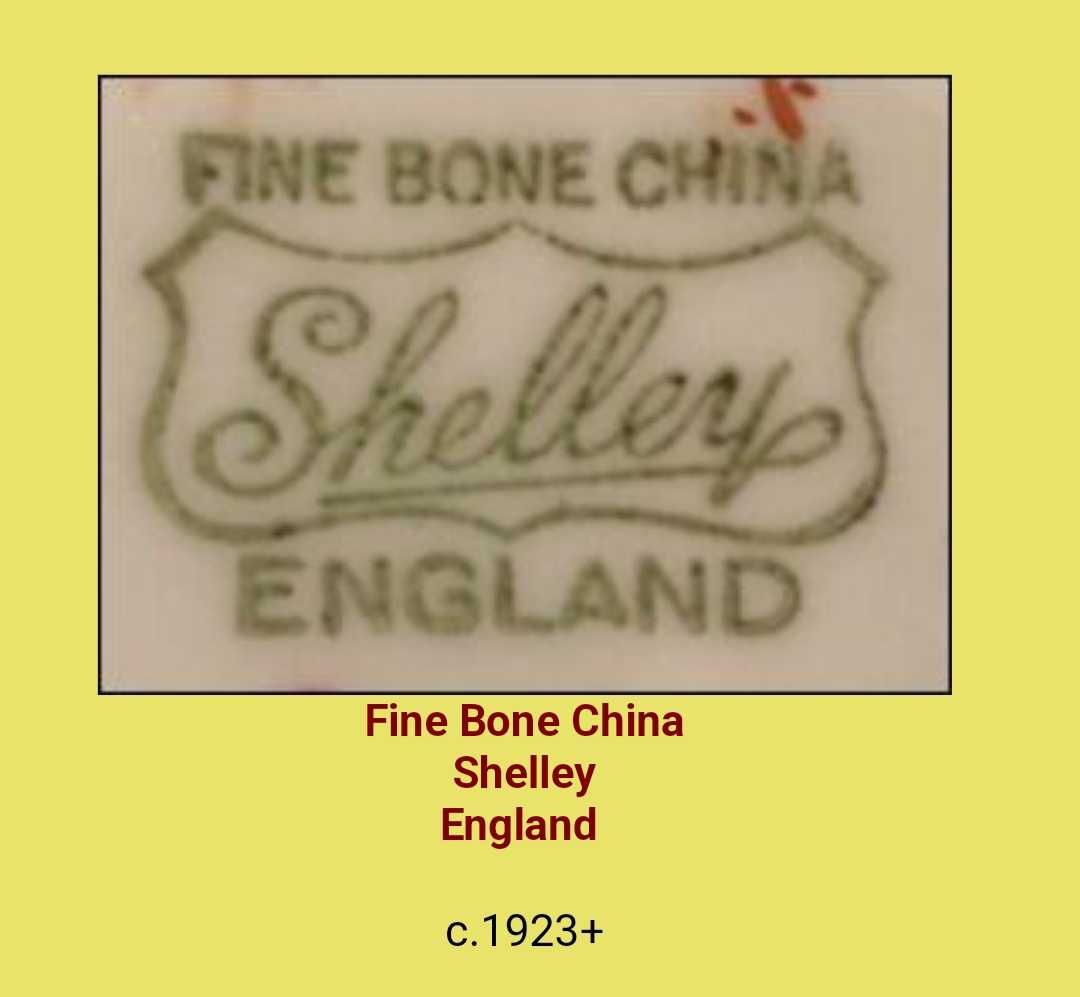 **LAWENDOWA filiżanka Shelley China vs. Wileman 1923+