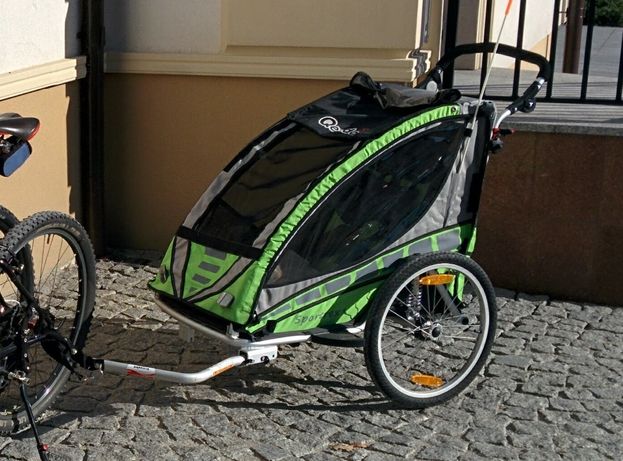 Przyczepka rowerowa, wózek QERIDOO Sportrex 1