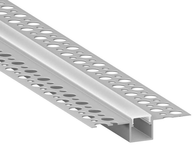 Профіль для LED стрічки під гіпсокартон шпаклівку АЛ-21, АЛ-114 анодов