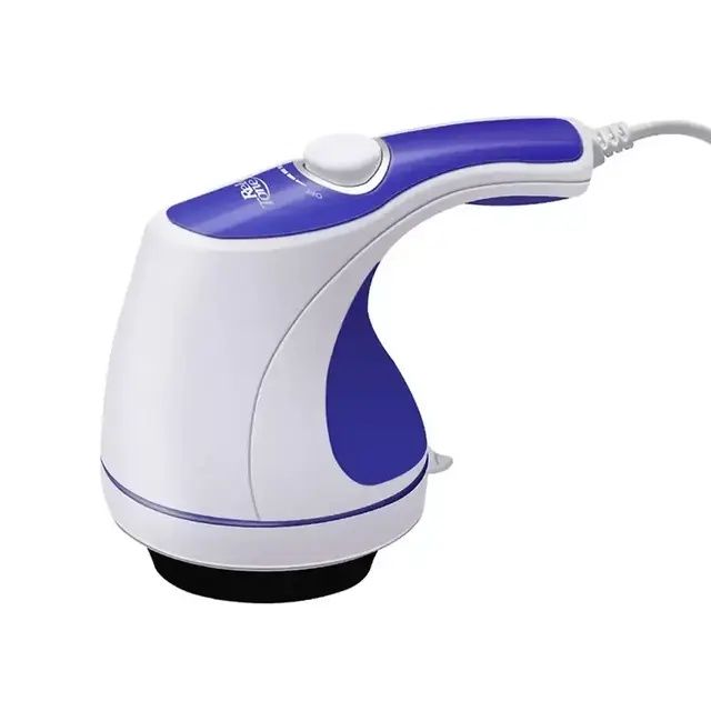 Масажер Relax Tone ручний вібромасажер для тіла 5 насадок 0528