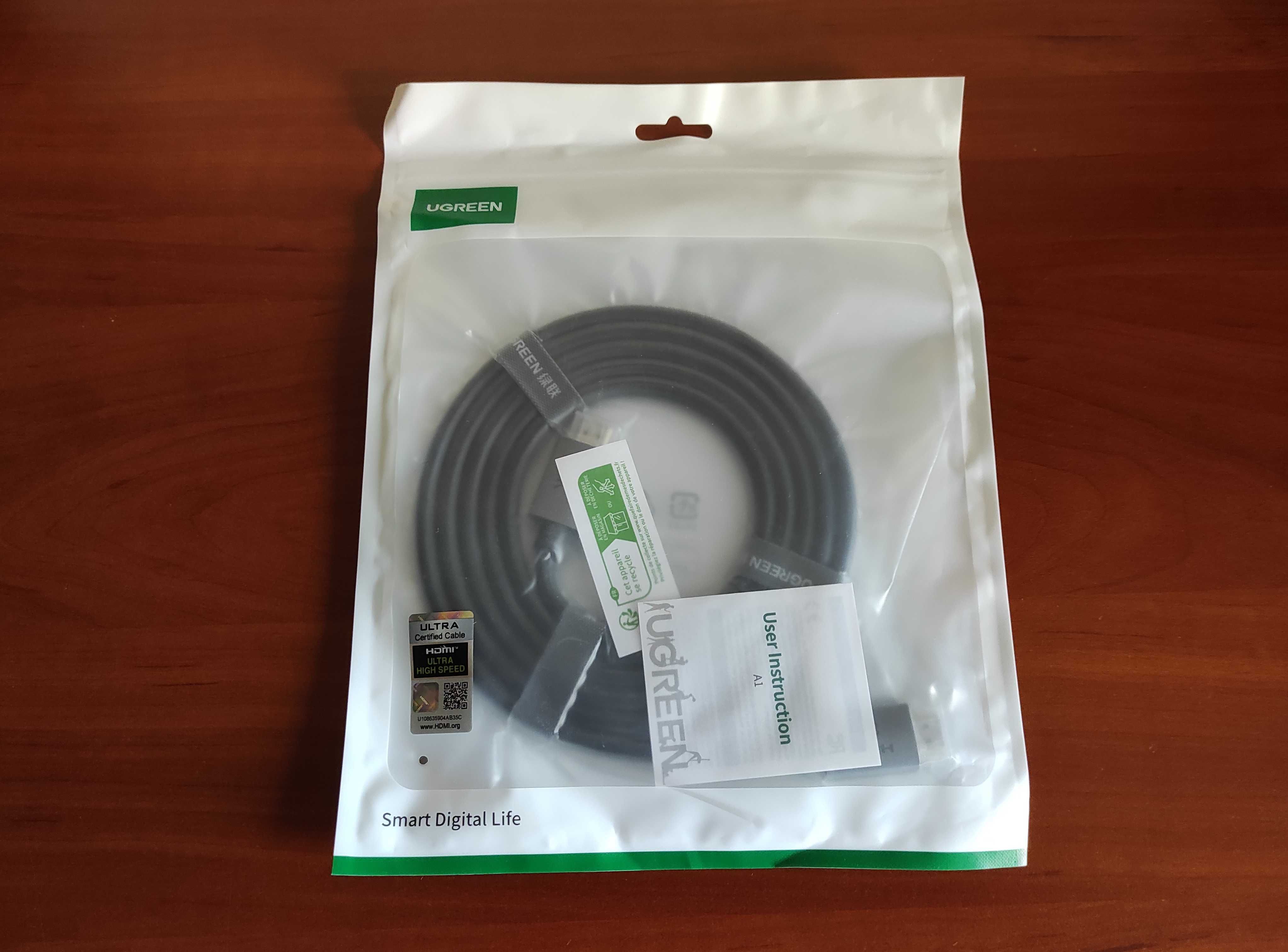 кабель премиум качества HDMI v2.1 8K UGREEN 2 метра
