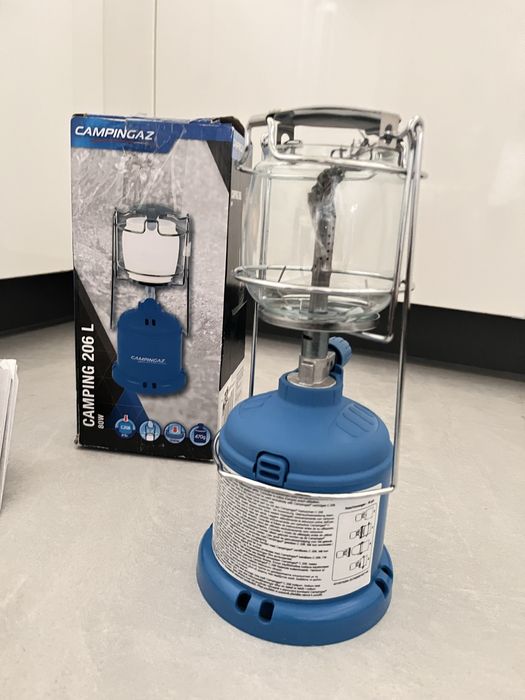 Campingaz camping 206 L lampa gazowa 80 W + nabój testowy CampinGaz