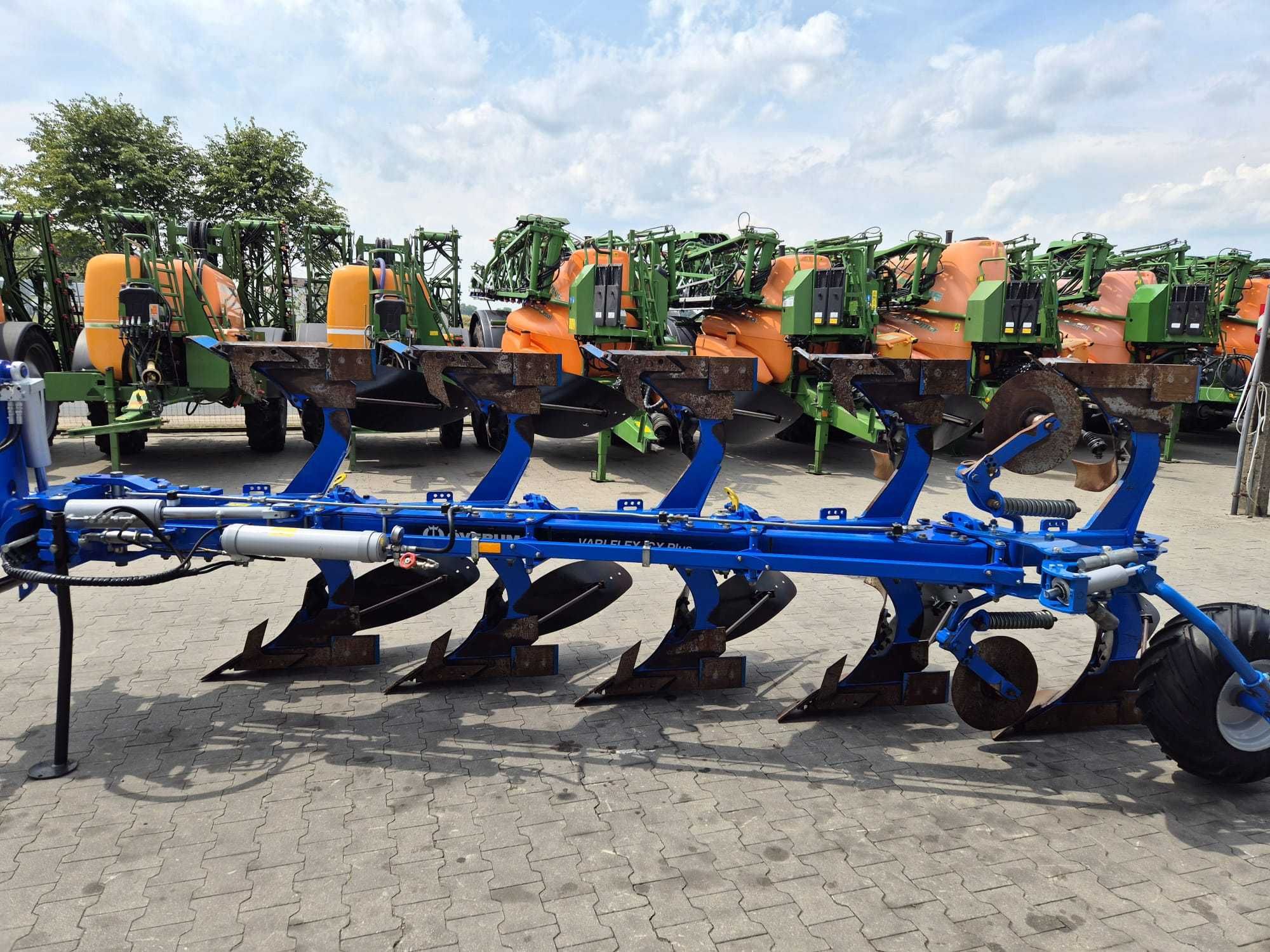 Pług Overum  Vari Flex CX Plus 2018r 5-skibowy obrotowy NON-STOP