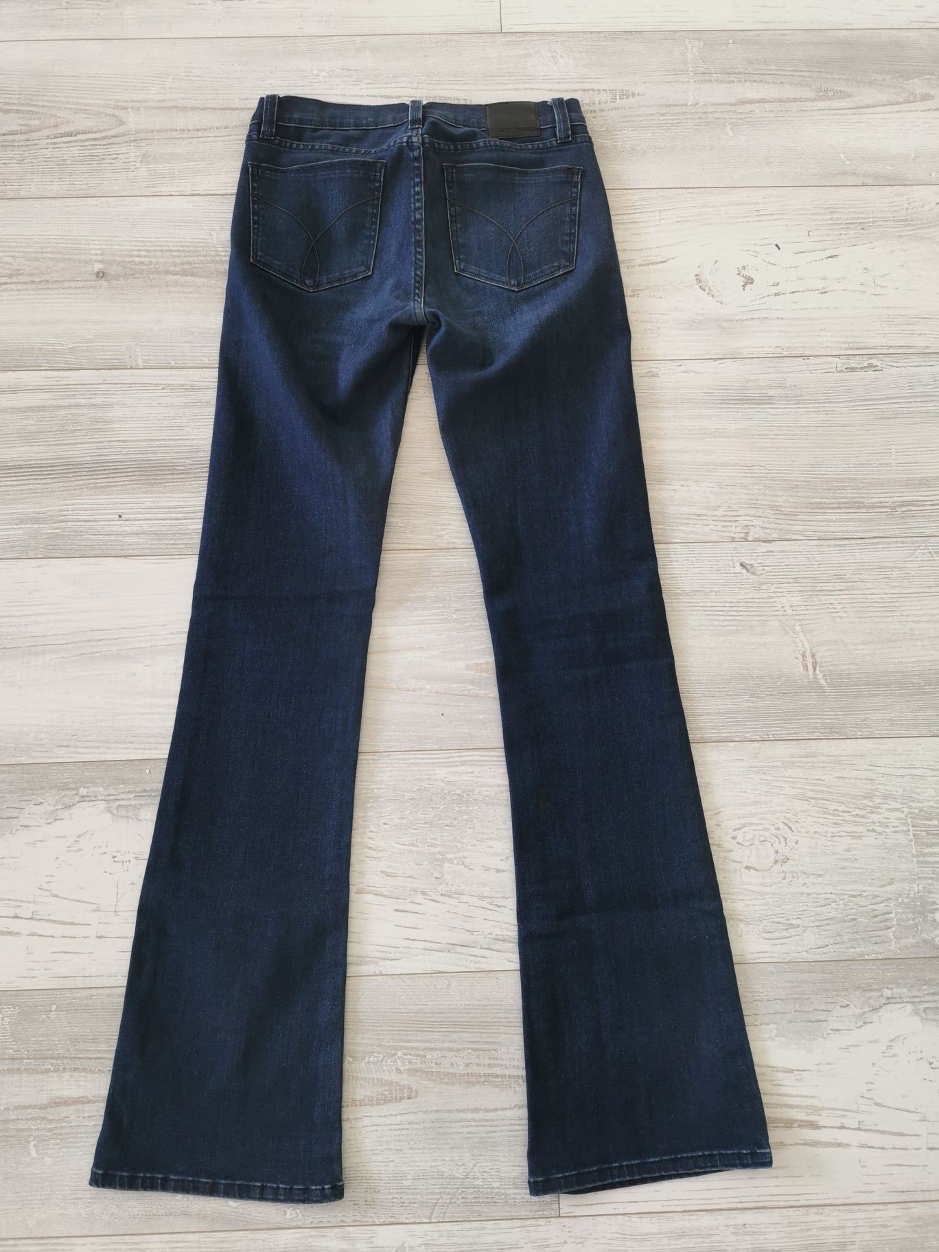 Spodnie jeansy damskie granat S /M Calvin Klein nowe