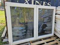 okno pcv z demontażu 202x140 dwuskrzydłowe Okonoplast