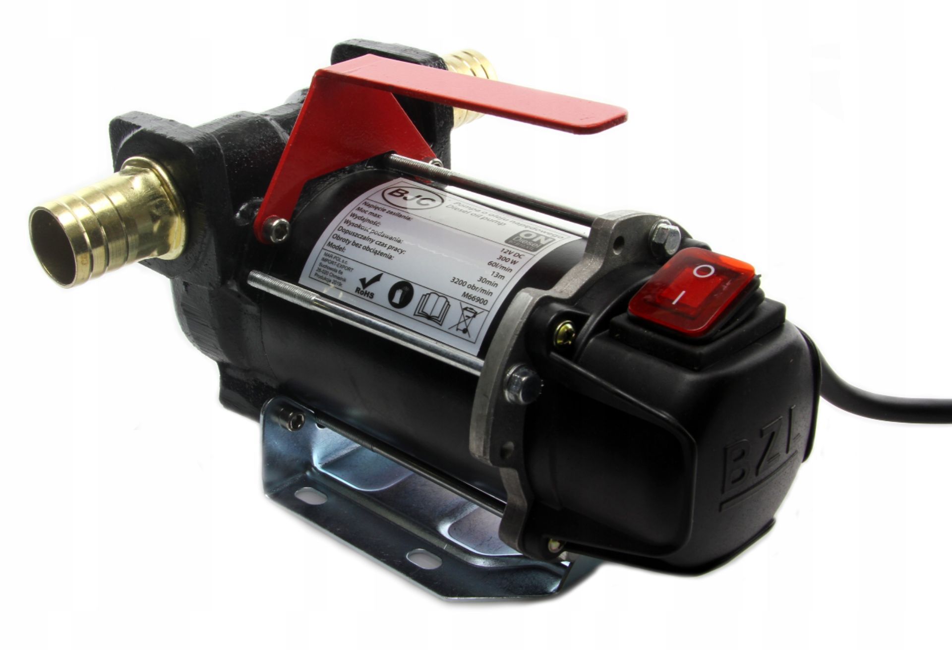 Pompa Do Oleju Paliwa Pompka Ropy Bjc 300W 60L 12V